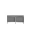 Flash Furniture 2 Piece Gray LeatherSoft Modular Lounge Set ZB-IMAG-MIDCH-2-GY-GG - alternate 4
